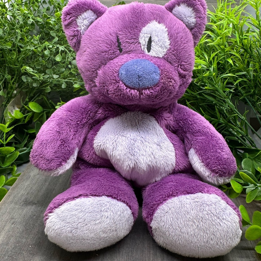 Ty Pluffies Cat Roller Purple